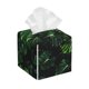 thumbnail image 1 of Fotbe Lush Foliage Green Plant Porta Pañuelos Decorativo de Cuero, Caja Cuadrada Moderna para Pañuelos Faciales, Organizador y Dispensador 5x5x5'', 1 of 7