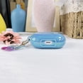 thumbnail image 5 of Compatible with AirPods Pro Case Cover,Butterfly Colorful Cute Luxury Plating for AirPod Case with Keychain Soft TPU Protective Case for Women Girls Design for AirPods Pro,Blue, 5 of 12