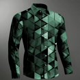 thumbnail image 1 of Camisa de traje para hombre, de fiesta, de moda, nuevo diseño, personalizada, en blanco y negro, con solapas, de alta calidad, material suave y cómodo., 1 of 6