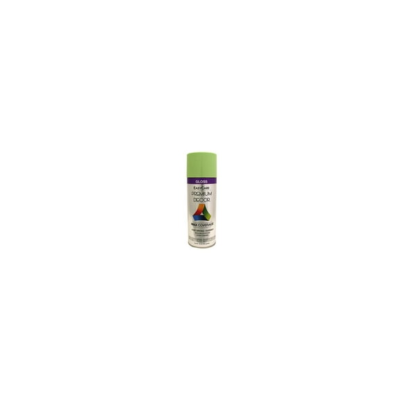 EasyCare PDS102-AER Premium Decor Spray Paint, Apple Green Gloss, 12 oz. - Quantity 6