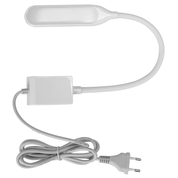 Lámpara LED De Cuello De Cisne Magnética Para Máquina De Coser - Luz Flexible, Base Magnética, 2W, Iluminación Blanca