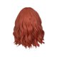 thumbnail image 2 of Orangeshort Curly Women's Bangs Temperature Silk Hair Whole Wig Headband Wig, 2 of 9