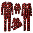 thumbnail image 6 of Family Christmas Pjs Round Neck Long Sleeves Cozy Pajamas 2 Piece Tops And Pants Winter Pajamas Family Christmas Outfits, 6 of 6