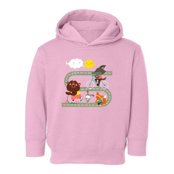 Animals Doing Activities Hoodie Toddler -Image by Shutterstock,  5 Toddler