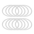thumbnail image 2 of SUPVOX 30pcs Dreamcatcher Rings Hoops Plastic Macrame Rings Hoops for DIY Craft Dream Catcher Supplies (6cm), 2 of 4