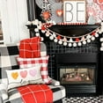 thumbnail image 4 of Valentines Day Pillow Covers 12x20 Heart and Love Decor Pillow Covers Valentines Day Pillows Winter Holiday Pillow Covers 12x20 Outdoor Pillowcase for Home Decor 15B, 4 of 6