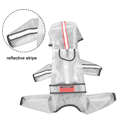 thumbnail image 4 of Dog Raincoat, Dog Hooded Slicker Poncho, 4 Legs Dog Rain Jacket with Reflective Stripe, Transparent Water Proof Resistant, 4 of 5