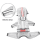 thumbnail image 4 of Chubasquero para perros, poncho impermeable con capucha para perros, chubasquero para perros de patas con rayas reflectantes MFZFUKR CPB-DE-LYY2065-4, 4 of 5