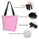 thumbnail image 4 of Fotbe Pink Bolsa de Playa con Estampado, Bolsa de Hombro, Bolsa de Mano Espaciosa, Bolsa de Viaje Ligera, Bolsa de Compras Versátil, 4 of 6