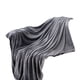 thumbnail image 2 of Frazada Manta de franela de terciopelo gris,suave,a cuadros,para sofá o cama,para todas las estaciones (1 pieza). Rkxzt, 2 of 9
