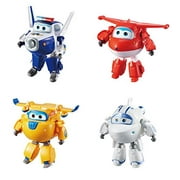 Super Wings - Transforming Characters Collector 4 Pack | Jett Paul Astra  Donnie | 5'' Scale