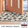 thumbnail image 3 of Beige Cartoon Dinosaurs Illustrations Pattern Door Rugs,Washable Non Slip Door Mats Indoor,Decorative Door Mats,Entry Mat Indoor for Entrance,Bedroom,Kitchen,Bathroom,17"x30", 3 of 6