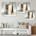 thumbnail image 4 of Designart Black And Gold Cubic Expression I Canvas Wall Art, 4 of 5
