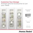 thumbnail image 4 of American Standard Bathing 7192000.020 Aspirations 15" Acrylic Shower Niche - White, 4 of 6