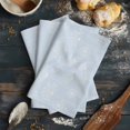 thumbnail image 6 of Blue Dandelion Kitchen Towels Set of 2, Water Absorbent Dish Towel, Spring Modern Minimalist Country Flower Decorative Hand Towels - Quick Drying Cloth for Cooking Baking, 18x28 Inch, 6 of 8