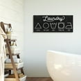 thumbnail image 2 of Stupell Industries Distressed Country Laundry Symbol Cleaning Guide Canvas Wall Art, 13 x 30, Design by Daphne Polselli, 2 of 6