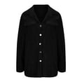 thumbnail image 5 of Delliss Fall Clothes For Woman Fashion Long Sleeve Fall Jacket Black S, 5 of 6