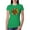Kelly, variant on Sunflower Animal Print Fashion Womens Slim Fit Junior Tee, Royal, X-Large