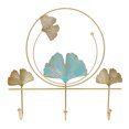 thumbnail image 5 of WHAMVOX Wall Mounted Coat Rack with Leaf Hooks Decorative for Entryway Key Holder Hat Hanger Wall Hanging Hook Decorative Hook Wall Hook Bathroom Hook, 5 of 8