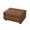 Brown, variant on Noble House Brixo 31.5" Faux Leather Ottoman, Modular Sectional Extension Footstool and Coffee Table, Brown