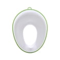 thumbnail image 3 of Asiento para inodoro CUTICAT anillo para niños con protector contra salpicaduras verde, 3 of 8