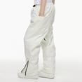 thumbnail image 5 of oqasdz Pants for Men Windproof Winter Outdoor Warm Thickened Double Shoulder Ski Trousers Sports Comfortable Trousers with Side Pockets, 5 of 6
