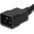 thumbnail image 4 of World Cord Sets 8 Foot Black High Temp 20 Amp IEC320 C20/C21 Power Cords, 4 of 4