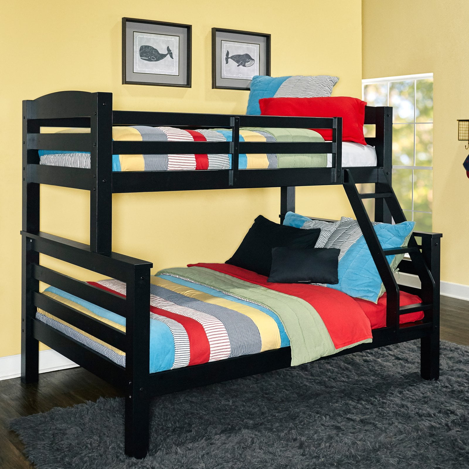Powell Levi Twin Full Bunk Bed Multiple Colors Com