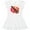AA-White, variant on Inktastic Ukulele Hawaiian Music Gift Girls Baby Dress