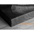 thumbnail image 6 of Black and White Sea Shells Canvas Wall Art - High-Quality Coastal Print - Handcrafted Modern Decor - Stylish Wall Art - Gift for Home or Office, 6 of 7