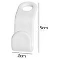 thumbnail image 3 of Yeacher Clothes hanger connection hook superimposed hook white thickened plastic 50 packs set a generation, 3 of 4