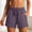 Purple, variant on Jerdar Women's Athletic Running Shorts Quick Dry Lightweight Workout Gym Shorts with Zipper Pockets L