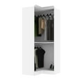 thumbnail image 3 of Bestar Versatile 36W Corner Closet Organizer in White, 3 of 14