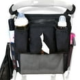 thumbnail image 4 of Sunveno Universal 2 in 1 Insulated Cup Holders Stroller Organizer, Black, 4 of 14