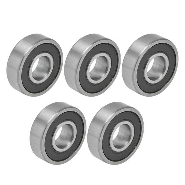 Octpeak Rubber Sealed Bearings, Deep Groove Ball Bearing Ultra Light For Roller Skates For Gearboxes