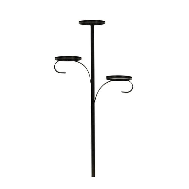 GROWTH TANK Candle Holder 3 Tier Decorative Metal Candlestick for Dinner Parties Wedding 2 Section