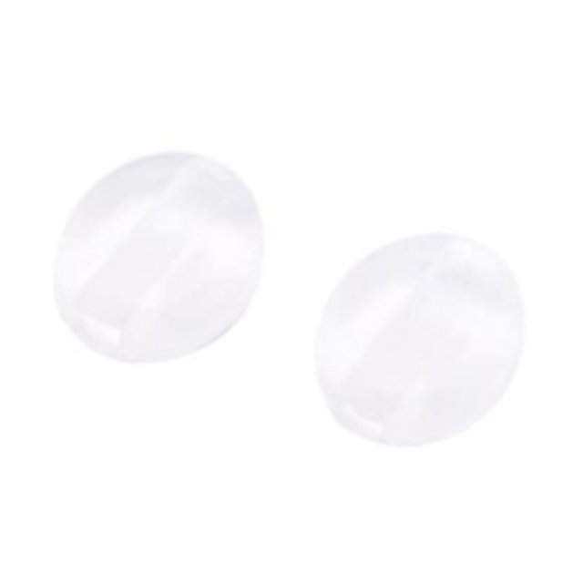 1 par de retenedores de gafas para niños y adultos, reemplazo reutilizable, lavable, antideslizante, marco de gafas de sol, accesorios de agarre Cadenas y cordones para anteojos Transparente Jumpingount AP012541-02