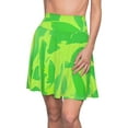 thumbnail image 5 of Women's Skater green Skirt (AOP), 5 of 7