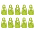 thumbnail image 2 of facefd 10 Pcs Pinces à Bâche Imperméables à Pression Urgente avec Boucle en Spirale Réutilisables Accessoires de Canopée pour Randonnée en Plein Air Vert Vert, 2 of 6