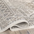 nuLOOM Becca Traditional Tiled Area Rug, 8' x 10', Beige