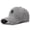 GRAY, variant on Corduroy Baseball Cap with Black Letter Embroidery, Adjustable Casual Winter Dad Hat for Men and Women
