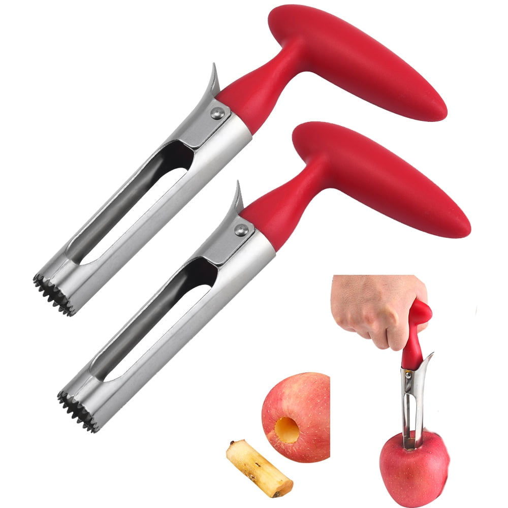 2 PACK Apple Corer Lever Tool by BRIGHT KITCHEN Stainless Steel Pear