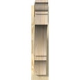 thumbnail image 2 of Ekena Millwork 6"W x 22"D x 26"H Balboa Rough Sawn Traditional Outlooker, Douglas Fir, 2 of 4