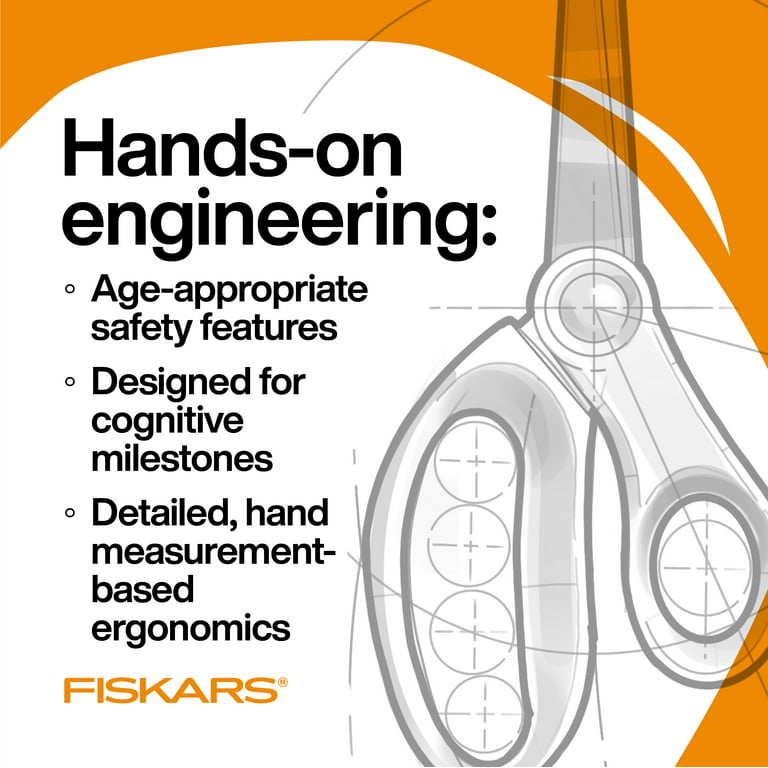 Fiskars for Kids Scissors, 5 Blunt - FSK94167097, Fiskars Manufacturing
