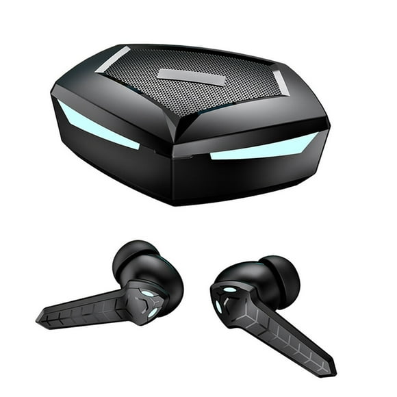 EeaseMX 1 juego de auriculares inalámbricos de baja latencia para llamadas de negocios. Auriculares intraaurales.