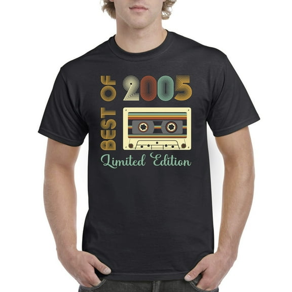 Sam Soft 20Th Birthday T-Shirt Gifts For Dad Him Men Father Son Present 20 Years Old 2005 Unisex Cotton Tee, Full size S-5XL