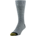 thumbnail image 4 of GOLDTOE Edition Mens Casual Ribbed Crew Socks, 6-Pack, 4 of 7