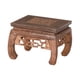 thumbnail image 4 of Base de madera para macetas, elevador para macetas, soporte vintage para macetas, base de madera para exhibiciones 13.5CMX13.5CMX9CM, 4 of 9