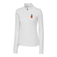 thumbnail image 2 of Women's Cutter & Buck White UCF Knights Traverse Stretch Quarter-Zip Pullover Top, 2 of 3