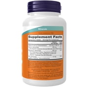 NOW Supplements, Magnesium & Calcium, with Zinc and Vitamin D-3, 100 Tablets